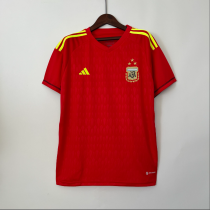 2023 Argentina Goalkeeper Red  Soccer Jersey 1:1 Quality (3 Stars 3星)