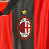 Retro 98/99 AC Milan Home  Soccer Jersey