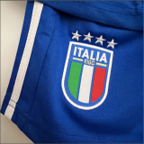2023  Italy Home Kids  Soccer Jersey