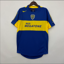 Retro 04/05 Boca Juniors  Home Soccer Jersey