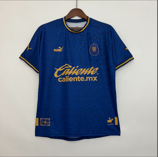 2023 Chivas Guadalajara CD 200th Anniversary Edition Blue  Soccer Jersey