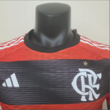 22/23 Flamengo Player Version Home Soccer Jersey