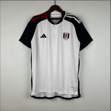 23/24 Fulham Home Fan Version Soccer Jersey