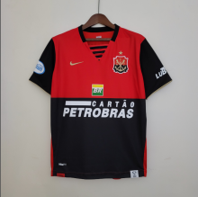 Retro 07/08  Flamengo Home  Soccer  Jersey
