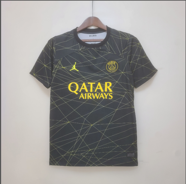 22/23 PSG Fourth Away   fans version  Soccer Jersey