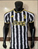 23/24 Juventus home player version Soccer Jersey