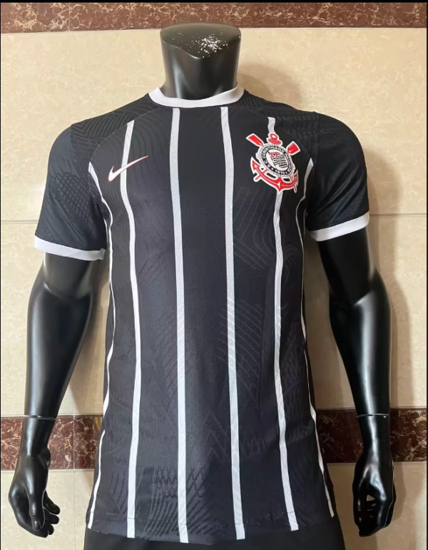 23/24 Corinthians away Player Version Soccer Jersey