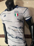 23-24  Italy  Player Version AWAY   Soccer Jersey