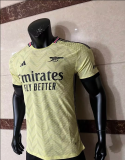 23/24 Arsenal yellow player version  Soccer Jersey