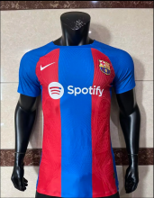 23/24  Barcelona Player Version home Soccer Jersey