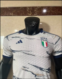 23-24  Italy  Player Version AWAY   Soccer Jersey