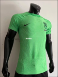 22-23 Brazil green  Player Version Soccer Jersey
