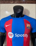 23/24  Barcelona Player Version home Soccer Jersey