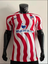 22/23  Atletico Madrid home Player Version Soccer Jersey