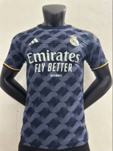 23-24 Real Madrid away Player Version Soccer Jersey