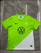 23/24  Wolfsburg away  Fans Version  Soccer Jersey
