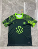 23/24  Wolfsburg away Fans Version  Soccer Jersey