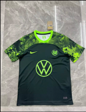23/24  Wolfsburg home  Fans Version  Soccer Jersey