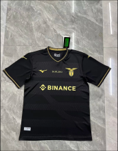 23/24 Lazio black Fans Version Soccer Jersey