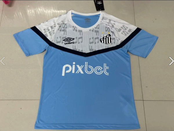 23-24  Santos  Fan Version Training suit Soccer  Jersey