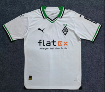 23-24 Mönchengladbach  home Fan Version Soccer Jersey