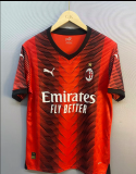 23-24 AC Milan home Fan Version Soccer Jersey