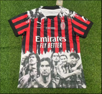 23-24 AC Milan Fan Version Soccer Jersey