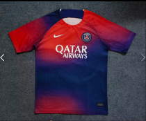 23-24 PSG Training suit  Fan Version Soccer Jersey
