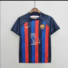 23-24  Barcelona Training suit  Fan Version Soccer Jersey