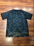 23-24  Barcelona black Fan home Version Soccer Jersey