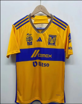 23-24  Tigres home Fans Version  Soccer Jersey
