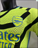 23-24 Arsenal Second away  player version  Soccer Jersey