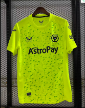 23-24 Wolverhampton  Wolves goalkeepers Fans Version  Soccer jersey