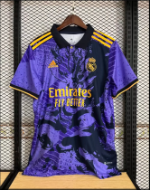 23-24 Real Madrid Purple Soccer Jersey
