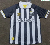 23/24 Santos home Fan Version  Soccer Jersey