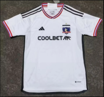 23/24 Colo Colo home white  Soccer Jersey