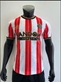 23-24  Sheffield home player version  Soccer Jersey