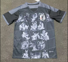23/24 Japan Fan Version  Special Edition Black Grey  Soccer Jersey