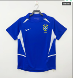 Retro 2002 Brazil  away Soccer Jersey