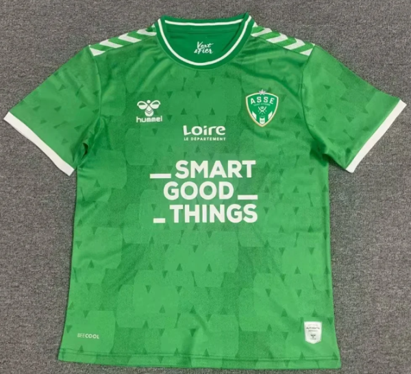 23/24 St Etienne home Fans Version Soccer Jersey