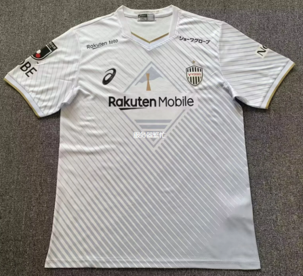 23/24 Japan  Kobe Victory Ship  white Soccer Jersey