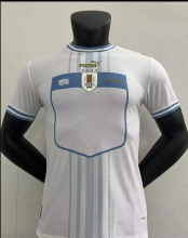 2022 World Cup  Uruguay  away Player Version Soccer Jersey