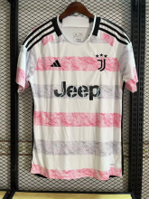 23/24 Juventus  Away  Fan Version Soccer Jersey