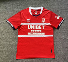 23/24 Middlesbrough  Home Red Jersey Fans Version 米德尔斯堡