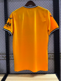 23-24 Wolverhampton  Wolves home  Fans Version  Soccer jersey