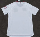 23/24  Man United  Away White tmaterial  Fans  Version Soccer Jersey