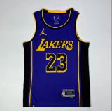 23  Los Angeles Lakers Flying limit 23号 詹姆斯  NBA Jerseys