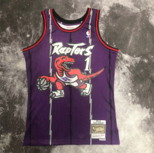 Retro 99  Toronto Raptors   purple1号 麦迪 NBA Jerseys