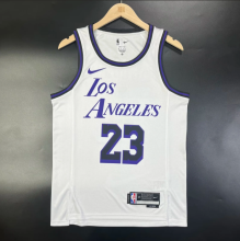 23  Los Angeles Lakers city edition 23号 詹姆斯  NBA Jerseys