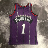 Retro 99  Toronto Raptors   purple1号 麦迪 NBA Jerseys